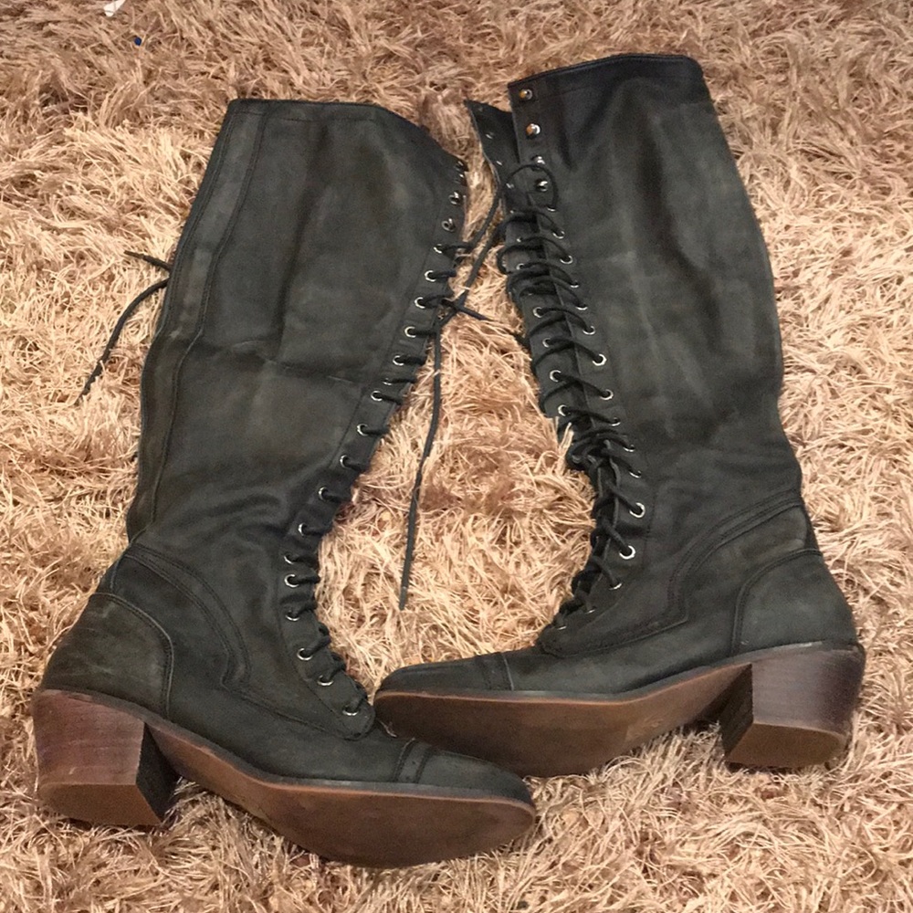 Free People x Jeffrey Campbell ‘Joe’ Lace Up Boot